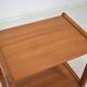 Table d'appoint Aksel Kjersgaard chariot en teck danois des années 1960 scandinave