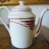 Teapot art deco pattern