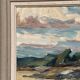 Original Swedish Oil on Canvas – “Mountains Landscape” by Georg Andersson – Signed – Vintage & Framed – 58 × 50 cm