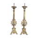 Pair of church candlesticks 57 cm high