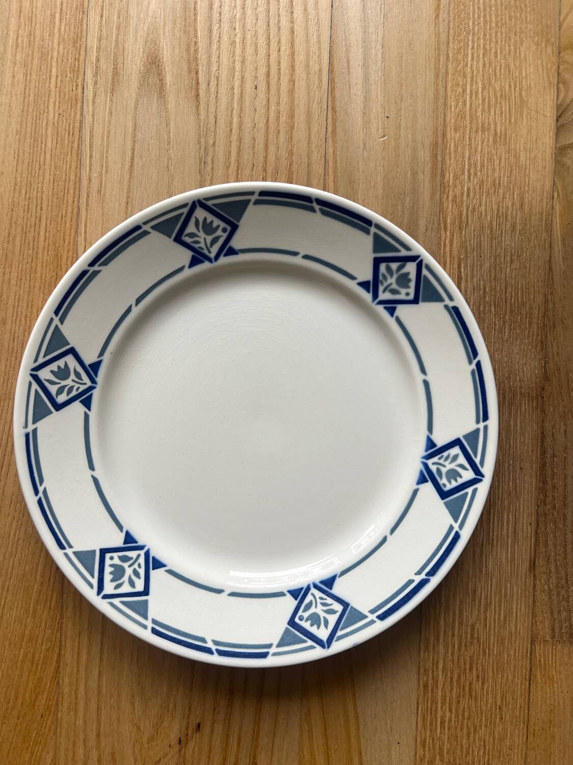 Mismatched dinner plates