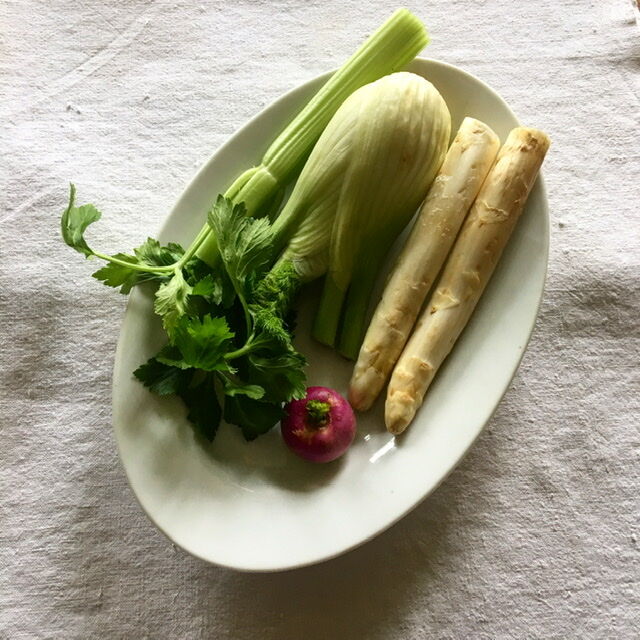 Ancient porcelain dish