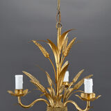 Golden suspension on ears of wheat, circa 1960