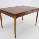 Table à manger extensible en teck danois des années 1960