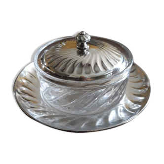 Christofle Jam Maker - Silver Metal & Crystal