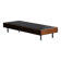 Belgian coffee table from the 80s, oak and blue stone from Belgium.