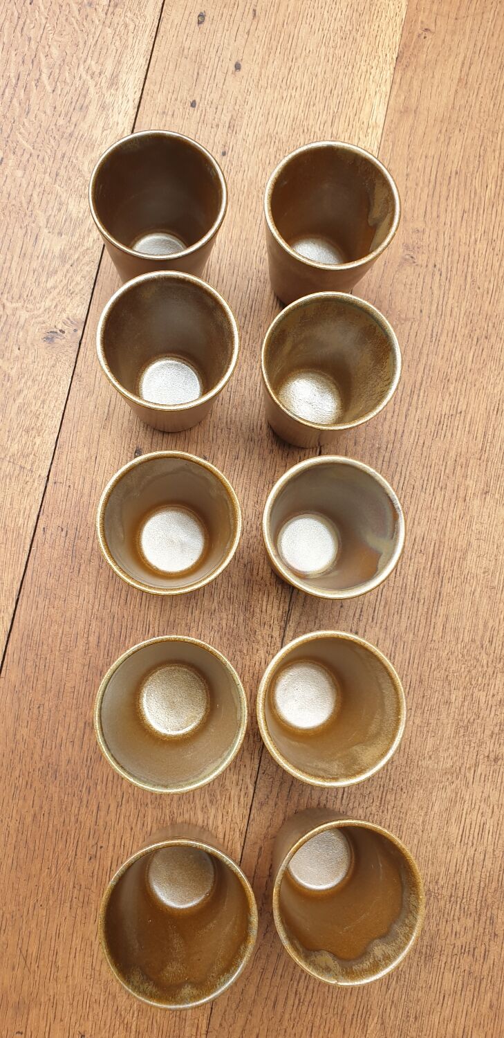 Digoin stoneware glass