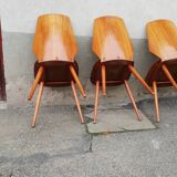 4 Baumann chairs by Max Bill