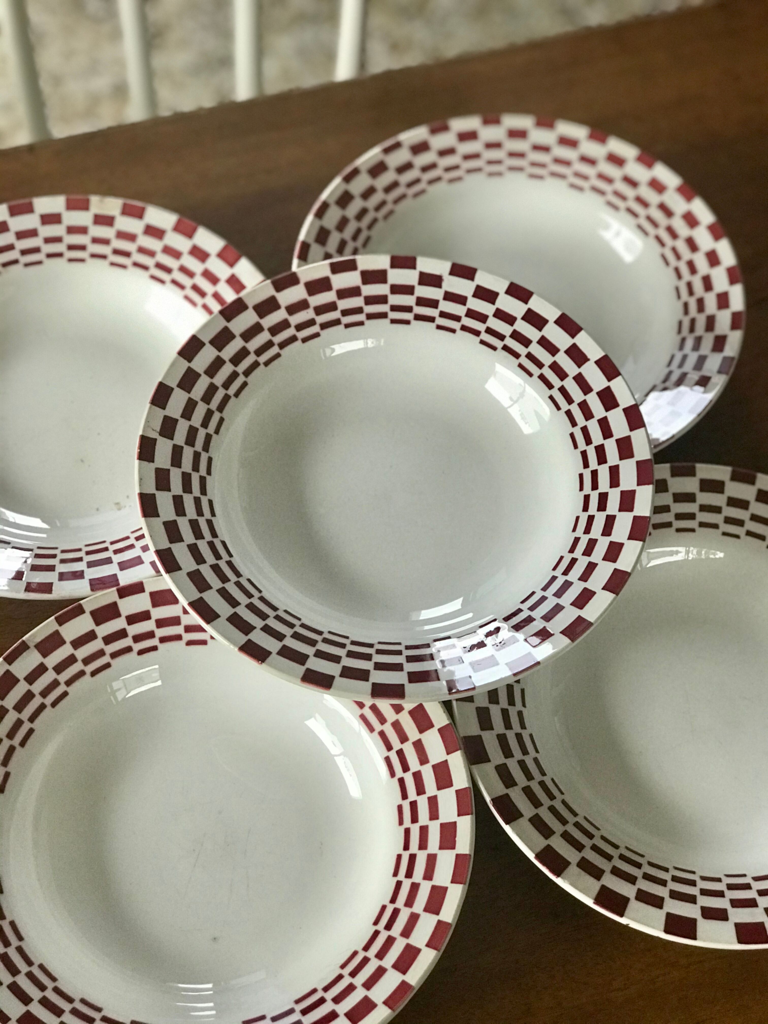 Plates Digouin Sarreguemines