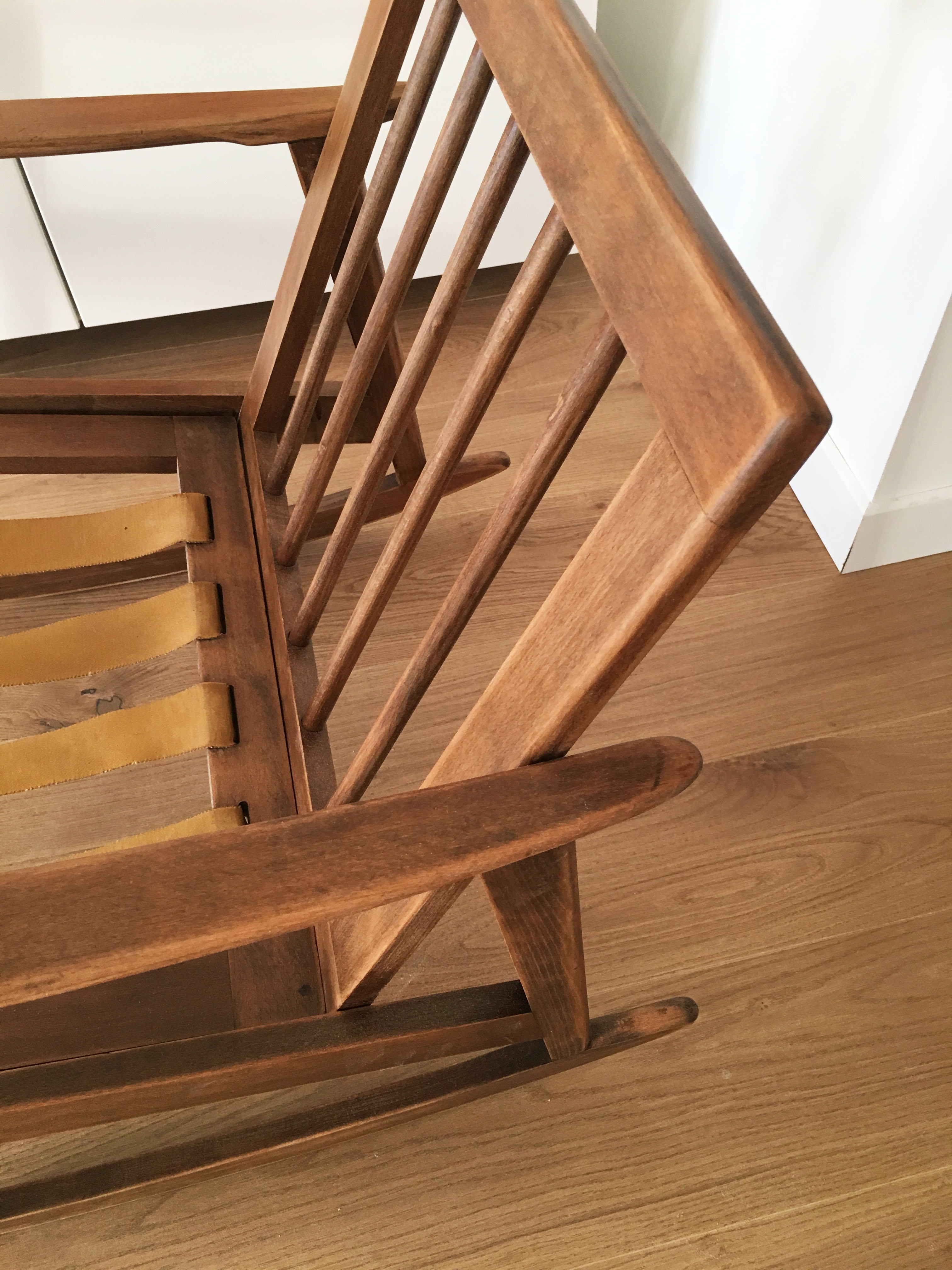 Scandinavian rocking chair 1960