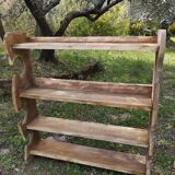 Solid wood shelf