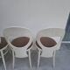 Serie de 4 chaises Baumann modèle Mouette vintage 1950s