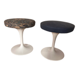 Paire de tabourets Eero Saarinen édition Knoll 1970