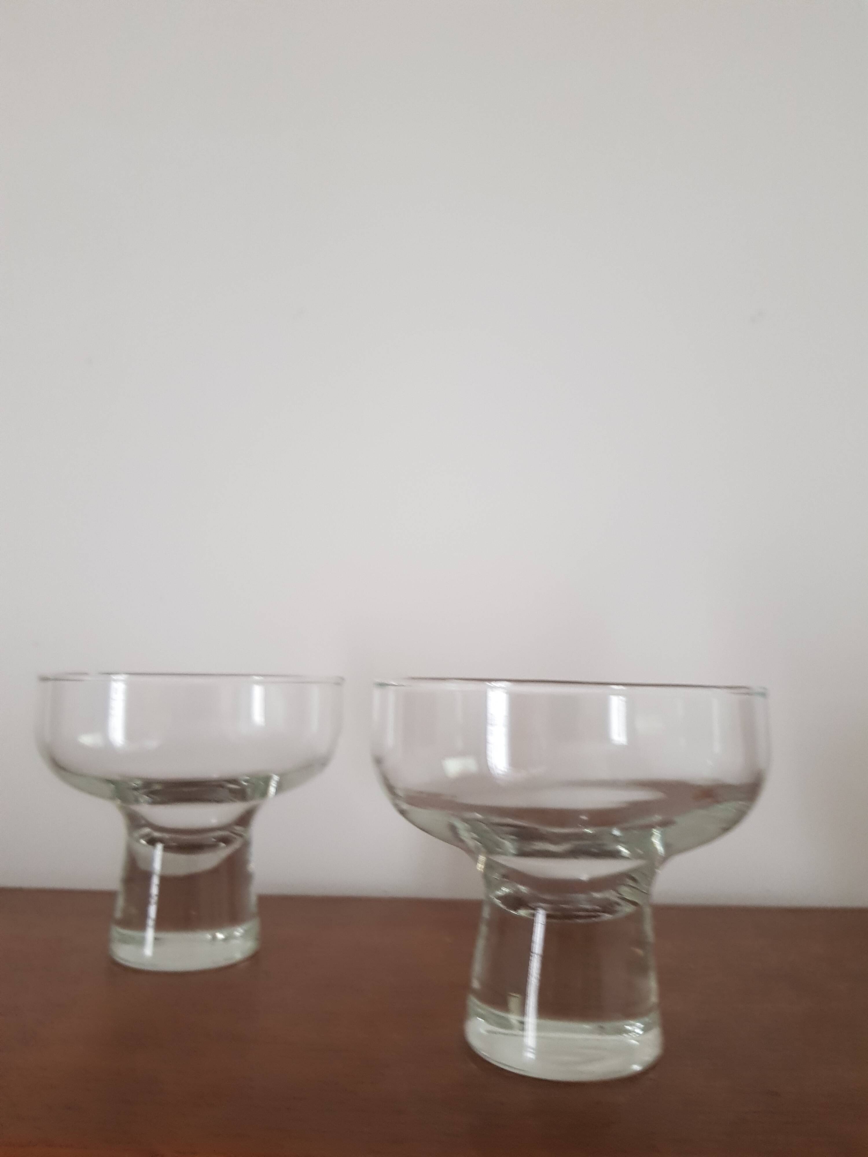 Metal and Glass Candle Holder, Denmark, 1960s