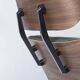 Green Mohair & Walnut Herman Miller Original Eames Tall Lounge Chair & Otto