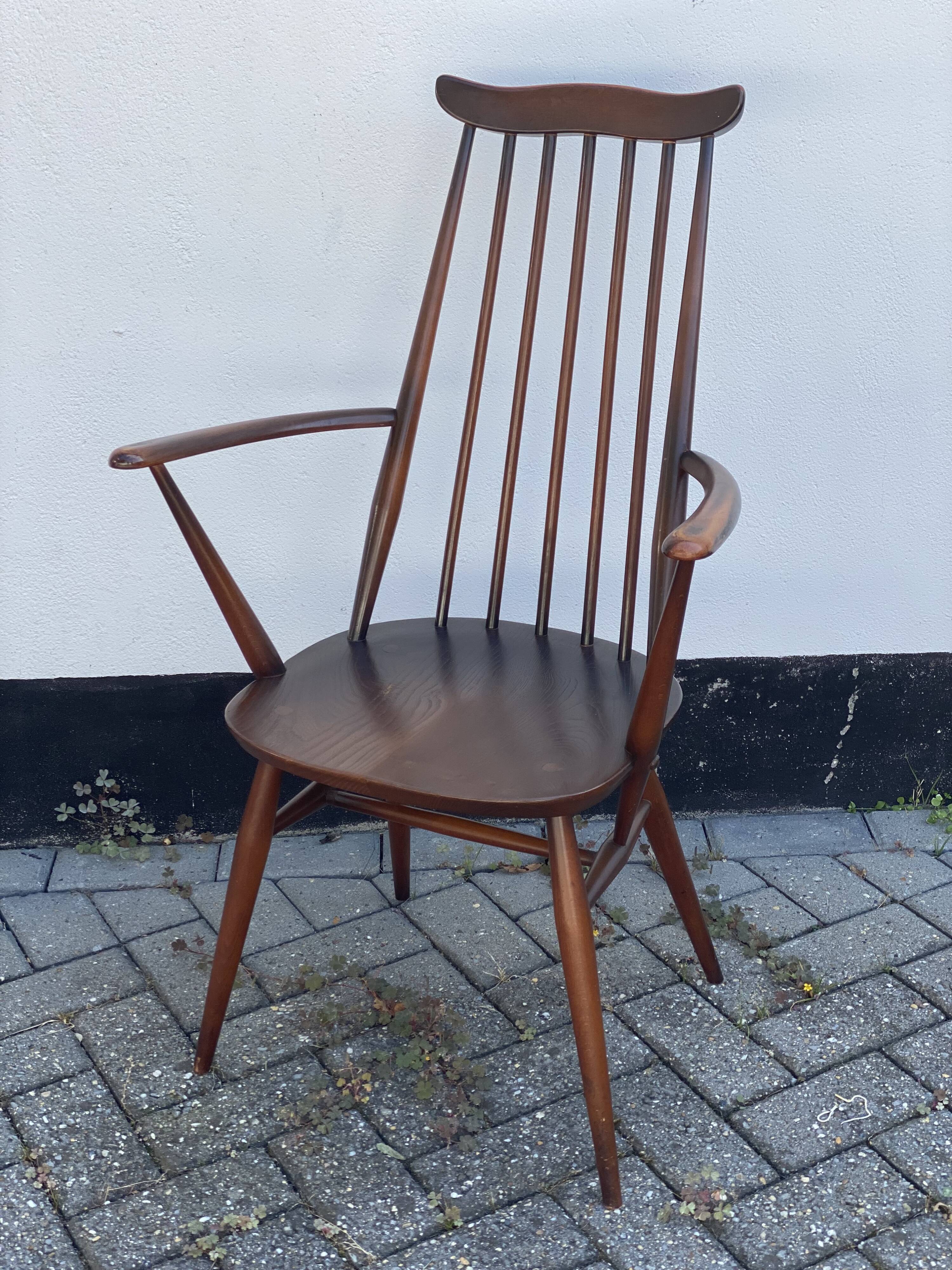 Vintage Goldsmith chair with arms from Ercol