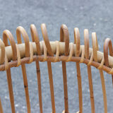 Rattan cradle