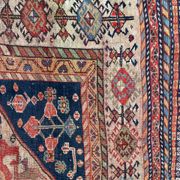 Ancient Persian carpet ghashghai 120x212cm