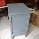 Vintage grey bedside