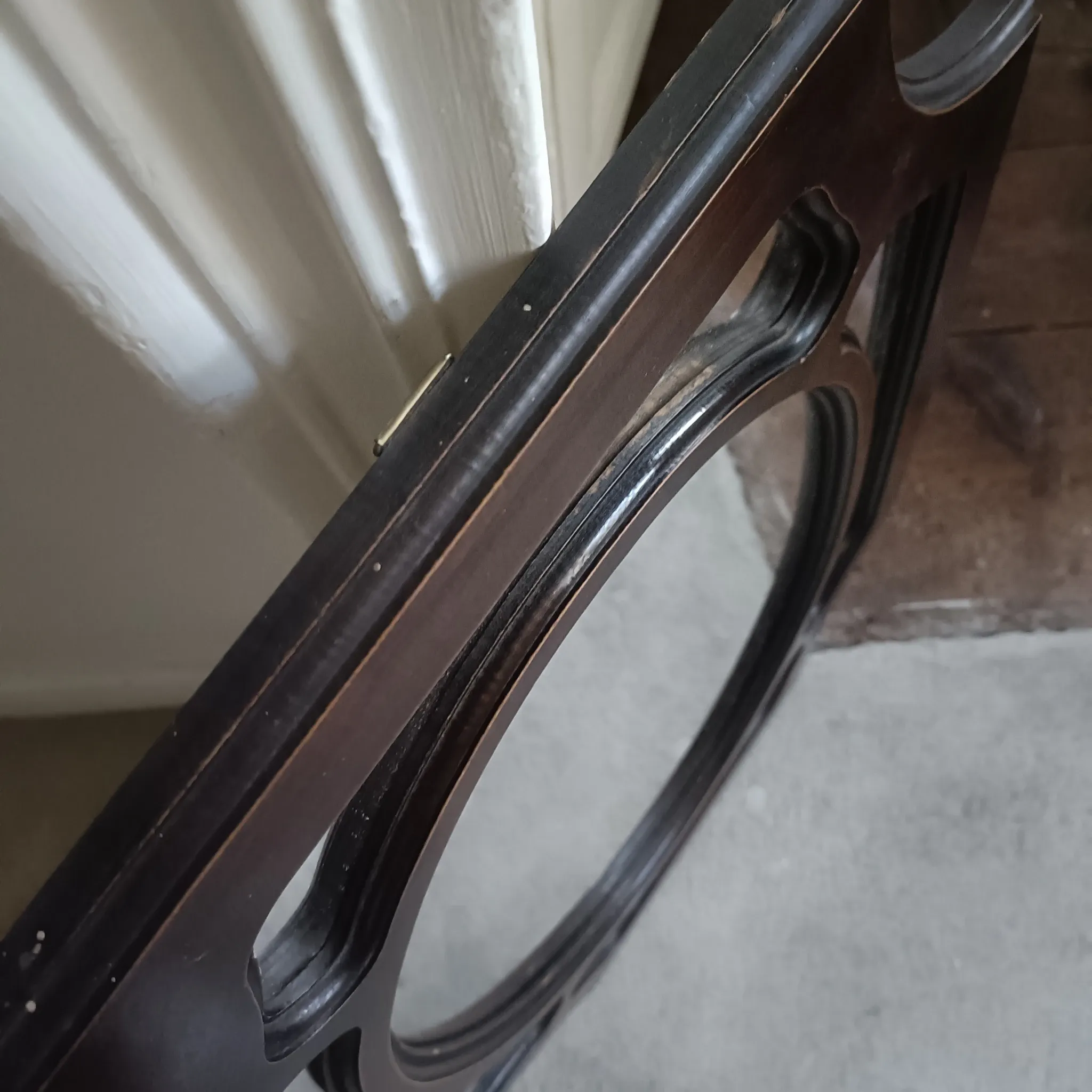 Art Deco mirror with beading