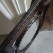 Art Deco mirror with beading