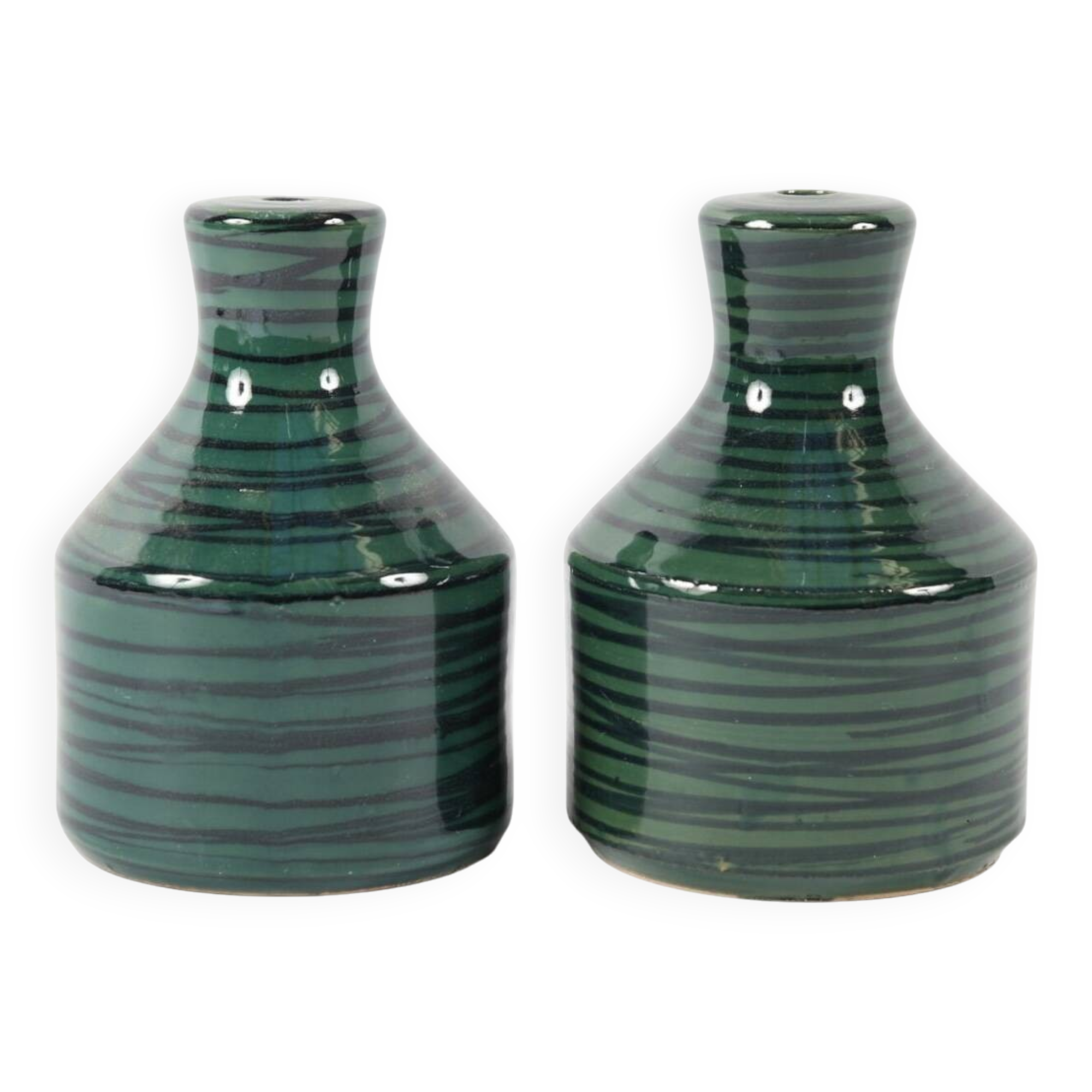 Pair of ceramic lamp bases