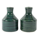 Pair of ceramic lamp bases