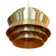 Pendant light "Trava" by Carl Thore for Granhaga Metallindustri. Sweden 1970s.