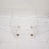 Very nice pair of rolling tables "les invisibles du marais"