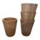 Set of 4 stoneware cups from Digoin, perfect for coffee, tea or com.