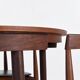 Roundette Teak Extendable Dining Set by Hans Olsen for Frem Røjle