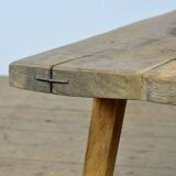 Vintage oak butcher's table/farmtable, 1920s