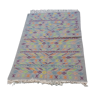 Tapis gris à motifs berbères multicolore 182x117cm