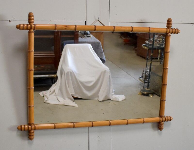 Mirror in massive merisier, 1920