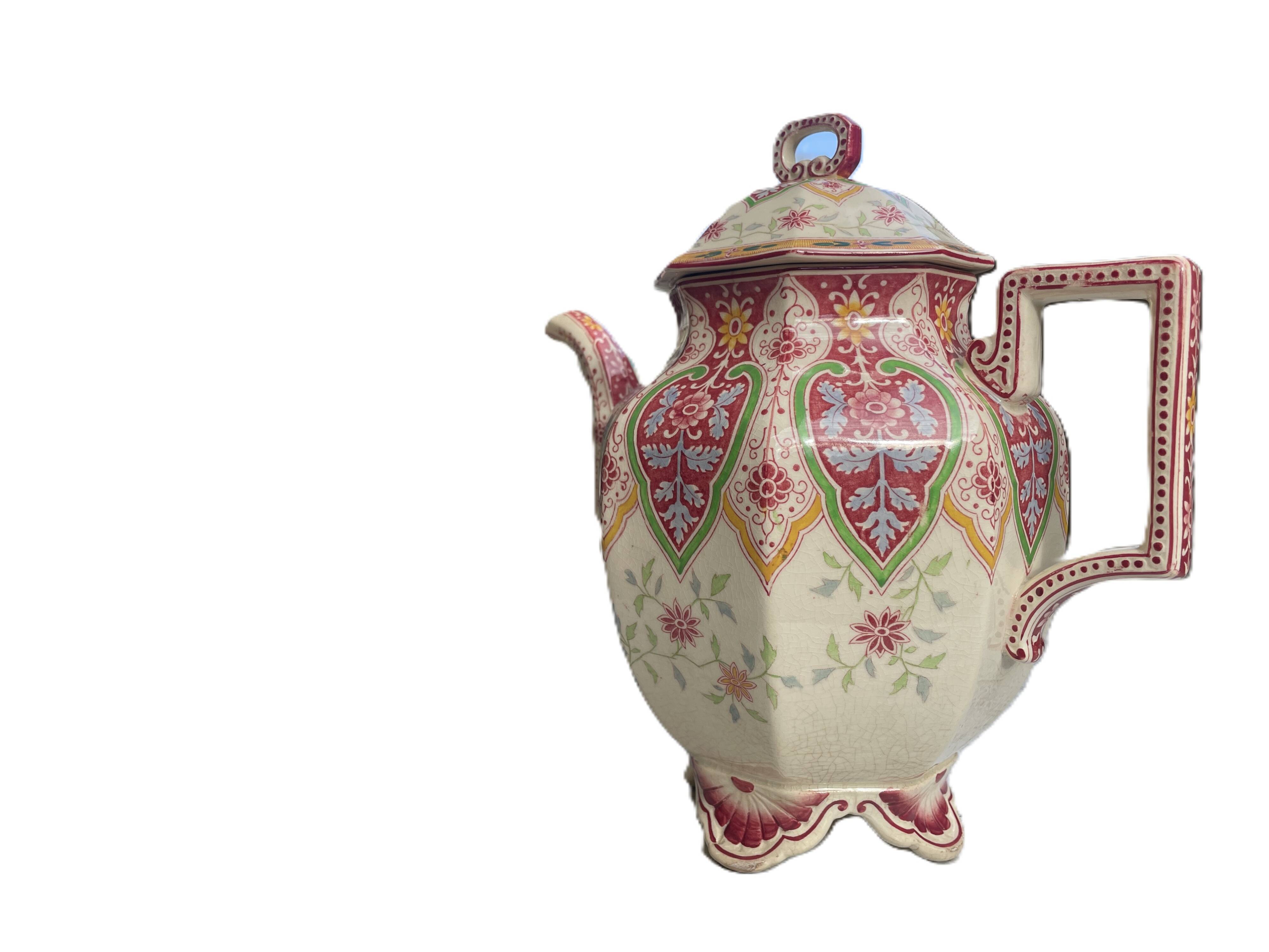 Théière Pékin Sarreguemines