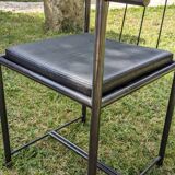 Duo of postmodern armchairs, vintage design from the 80s