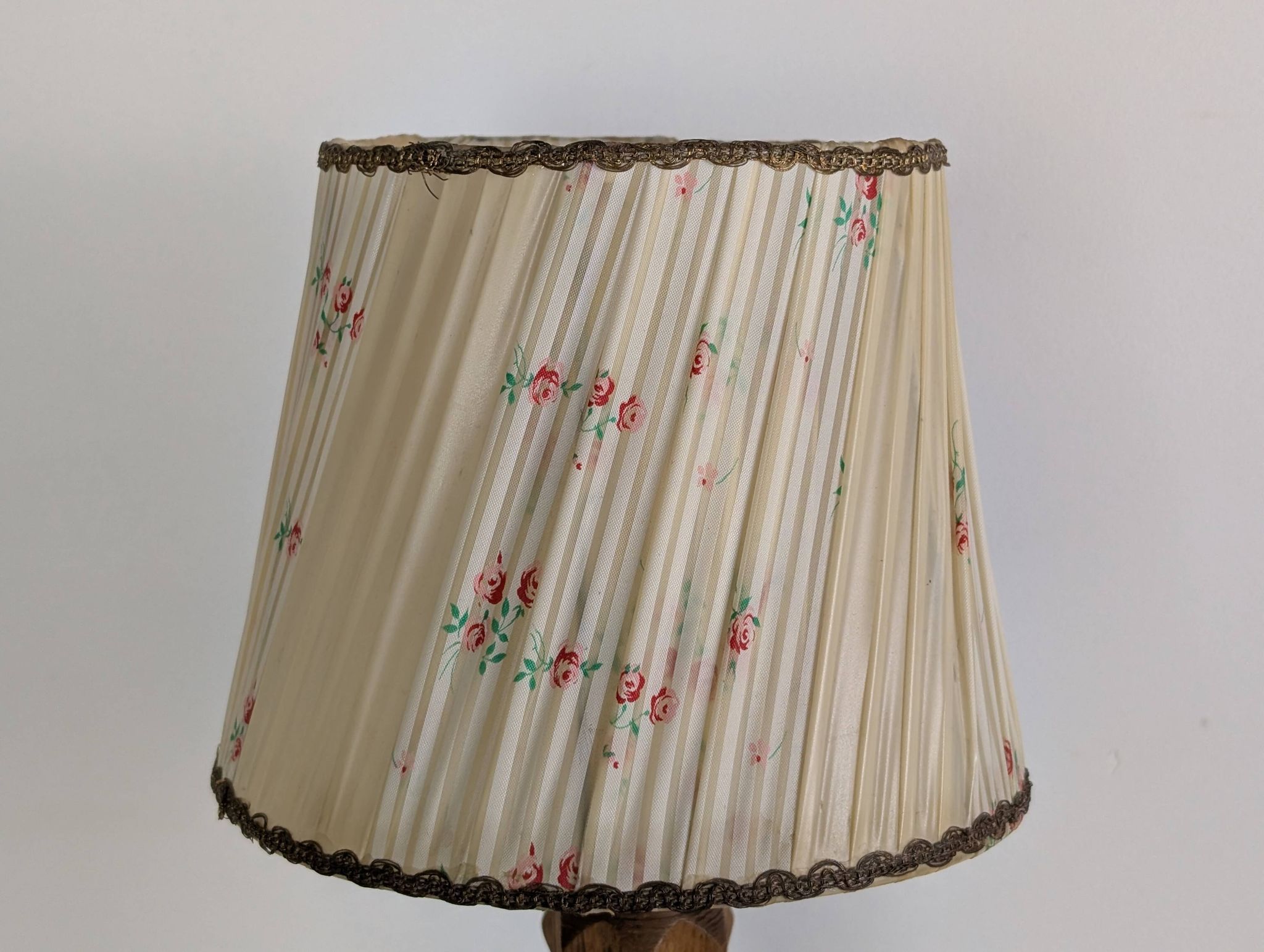Lampe en chêne