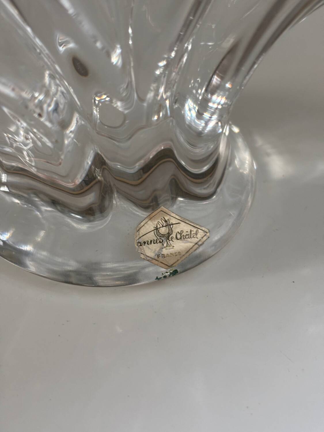 Crystal candlestick