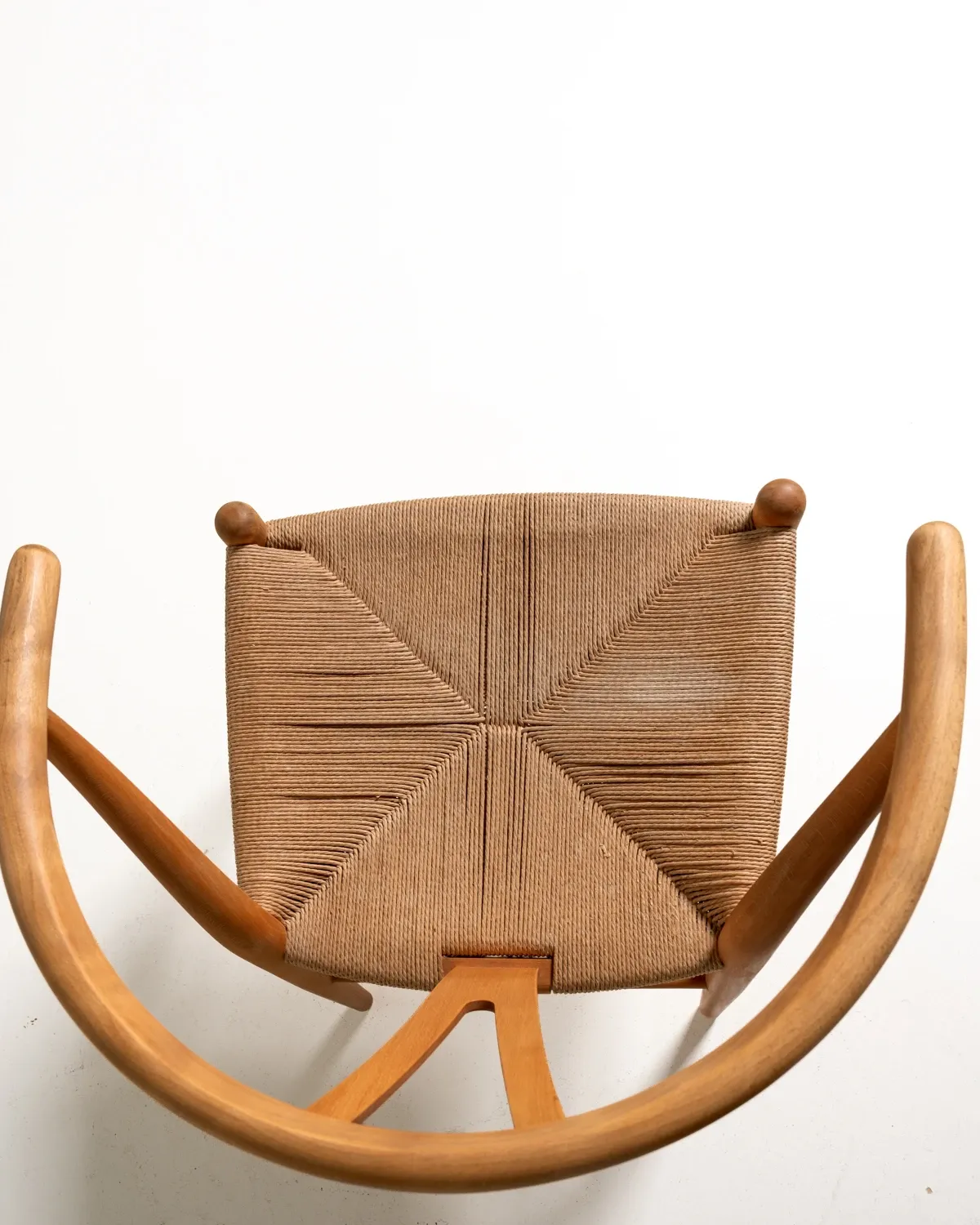 Set of four CH24 “Wishbone Chairs” by Hans J. Wegner, design 1950