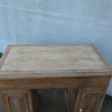 Antique desk in natural wood