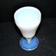 Sevres footed glass goblet chalice in white opaline signed “sèvres france”