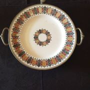 Heated plate. 19th century dish warmer.