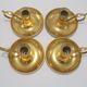 Set of 4 candle holders