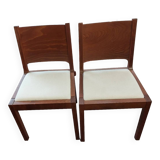 Pair of Scandinavian chairs