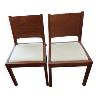 Pair of Scandinavian chairs