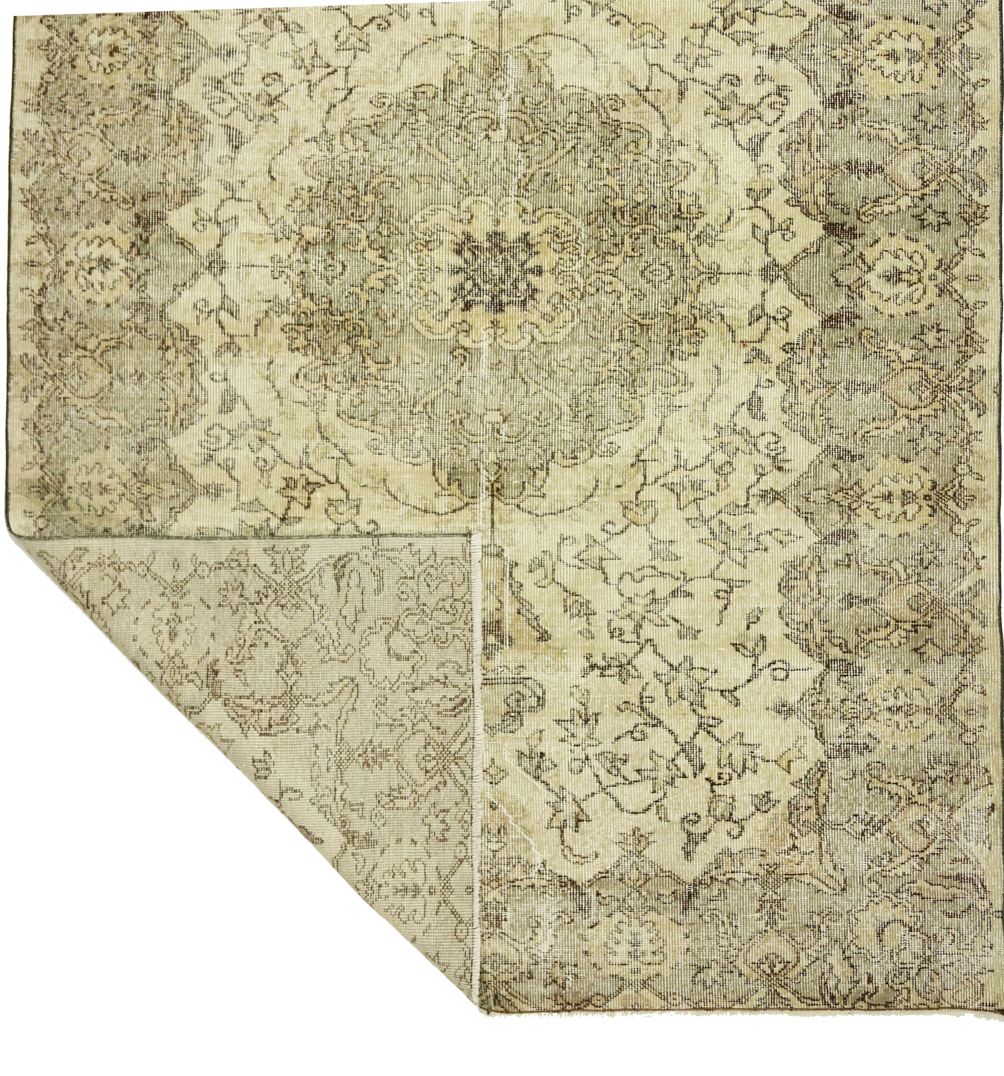 Anatolian handmade vintage rug 235 cm x 167 cm