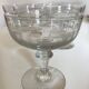 set of 8 neo classic engraved half crystal champagne glasses 1900