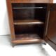 Antique oak one door cabinet
