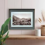 Amélie-les-Bains, vintage, photo print from 1935.