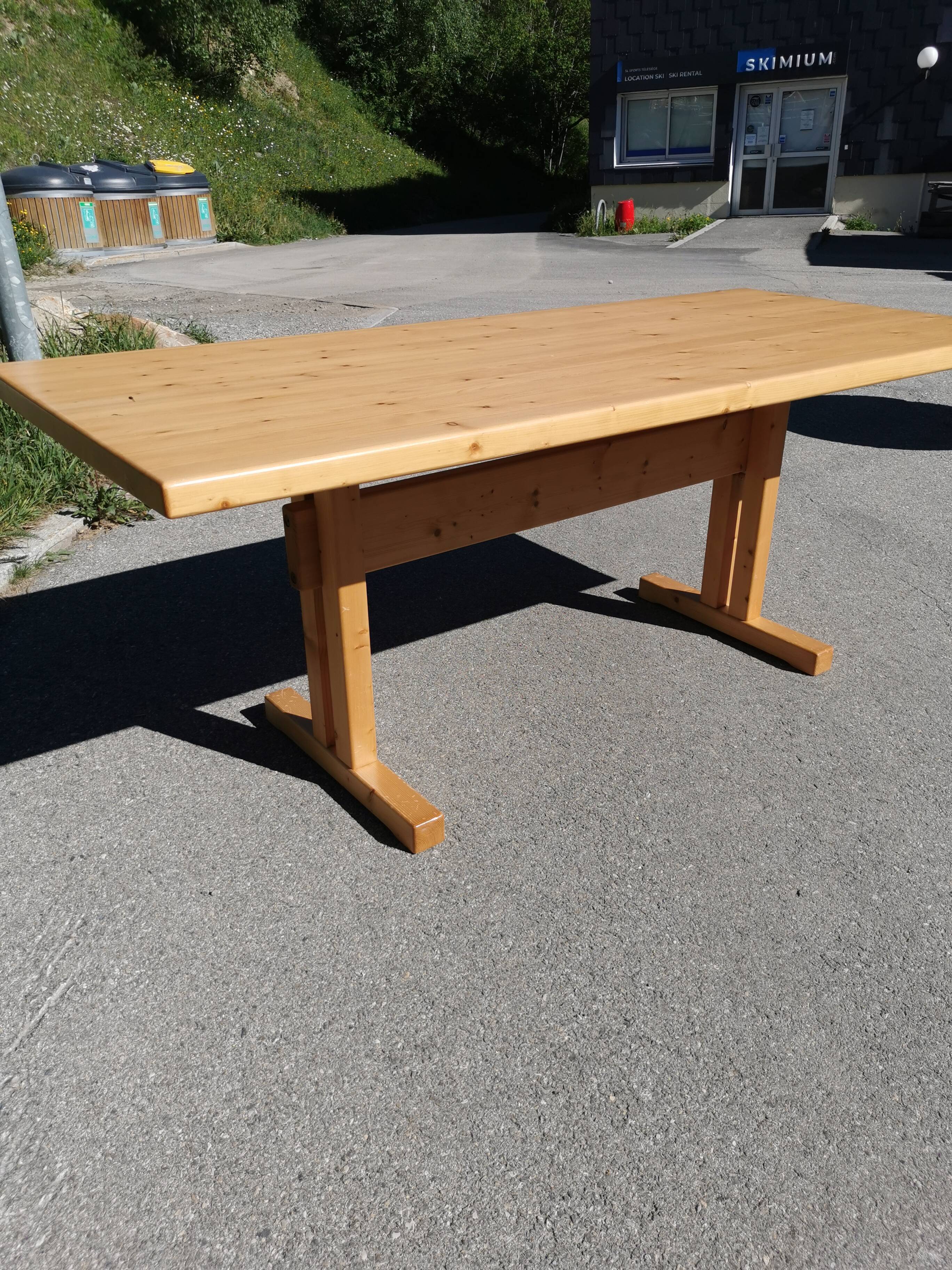 Table by Charlotte Perriand, Les Arcs